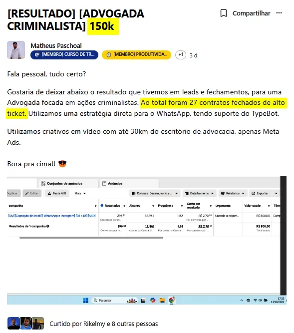 Resultado Matheus Paschoal — Advogada Criminalista