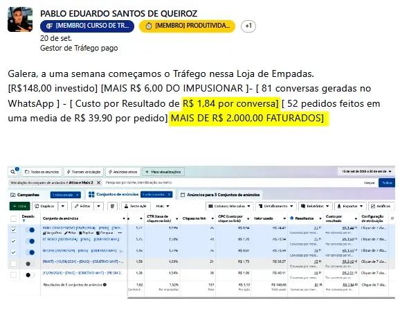Resultado Pablo Eduardo — Loja de empadas